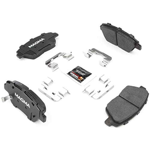 MAGMA Premium PMD1444C Ceramic Brake Pads, Front