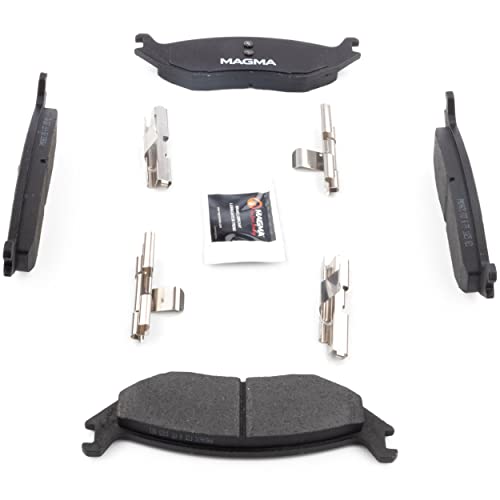 MAGMA Premium PMD967C Ceramic Brake Pads, Rear