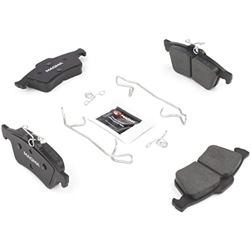 MAGMA Premium PMD1095C Ceramic Brake Pads, Rear