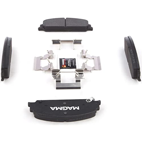 MAGMA Premium PMD1351C Ceramic Brake Pads, Front