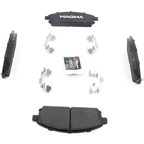 MAGMA Premium PMD855C Ceramic Brake Pads, Front