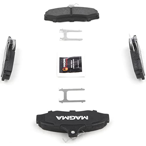 MAGMA Premium PMD724C Ceramic Brake Pads, Rear