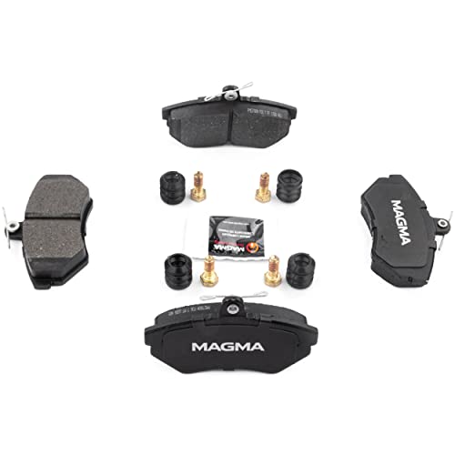 MAGMA Premium PMD780M Semi-Metallic Brake Pads, Front