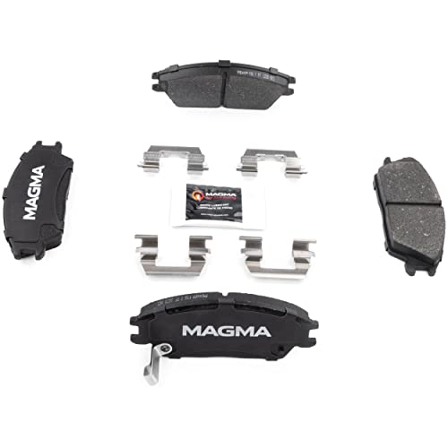 MAGMA Premium PMD440M Semi-Metallic Brake Pads, Front