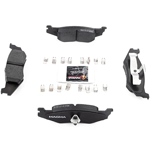 MAGMA Premium PMD512C Ceramic Brake Pads, Rear