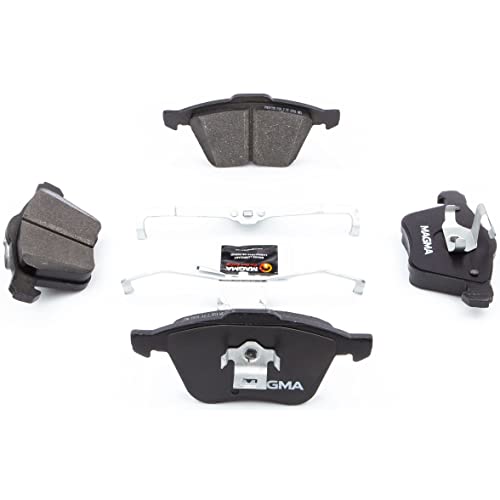 MAGMA Premium PMD979M Semi-Metallic Brake Pads, Front