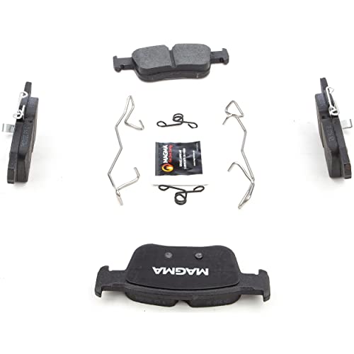 MAGMA Premium PMD2102C Ceramic Brake Pads, Rear