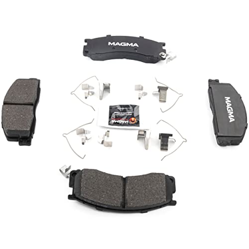 MAGMA Premium PMD500M Semi-Metallic Brake Pads, Front