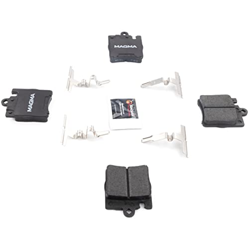 MAGMA Premium PMD876C Ceramic Brake Pads, Rear