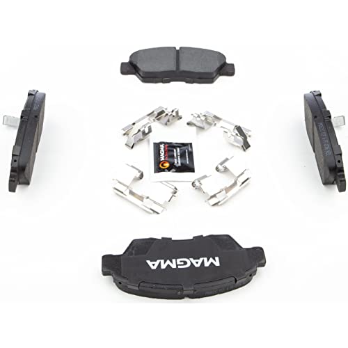MAGMA Premium PMD621C Ceramic Brake Pads, Front