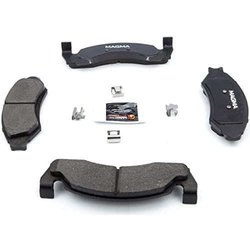 MAGMA Premium PMD375M Semi-Metallic Brake Pads, Front