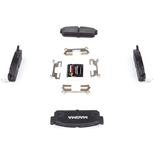 MAGMA Premium PMD588C Ceramic Brake Pads, Rear