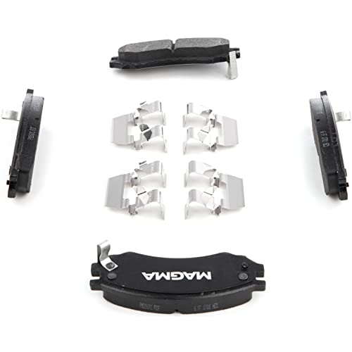 MAGMA Premium PMD507C Ceramic Brake Pads, Front