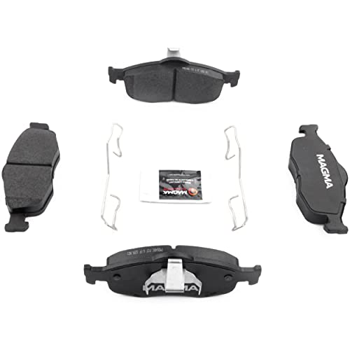 MAGMA Premium PMD648C Ceramic Brake Pads, Front