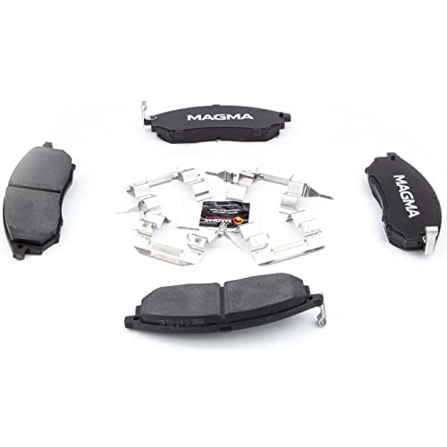 MAGMA Premium PMD888C Ceramic Brake Pads, Front