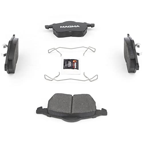 MAGMA Premium PMD687M Semi-Metallic Brake Pads, Front