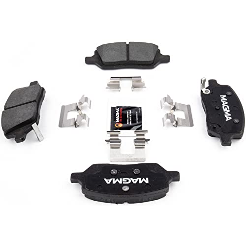 MAGMA Premium PMD1093C Ceramic Brake Pads, Rear