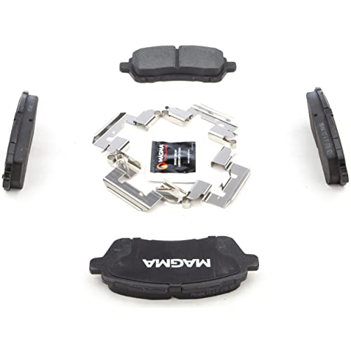 MAGMA Premium PMD1454C Ceramic Brake Pads, Front