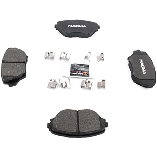 MAGMA Premium PMD862M Semi-Metallic Brake Pads, Front