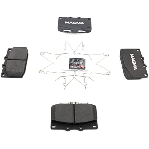 MAGMA Premium PMD331C Ceramic Brake Pads, Front