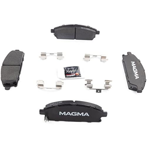 MAGMA Premium PMD855C Ceramic Brake Pads, Front
