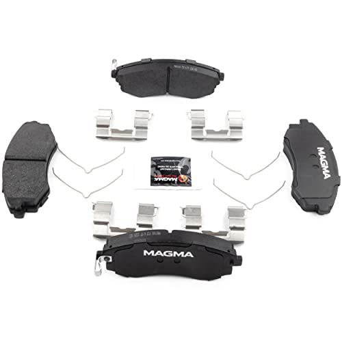 MAGMA Premium PMD700C Ceramic Brake Pads, Front