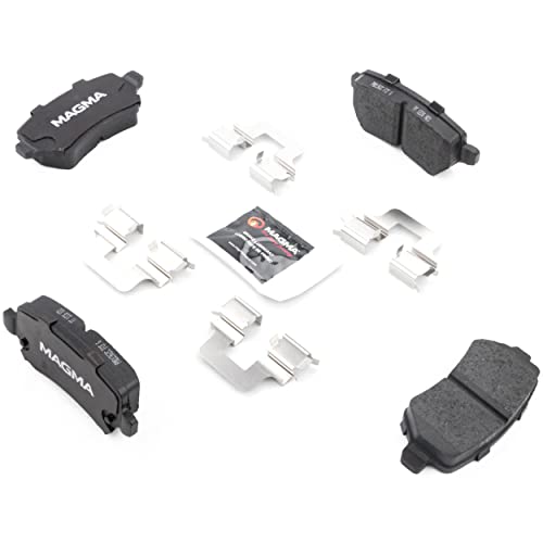 MAGMA Premium PMD1362C Ceramic Brake Pads, Rear