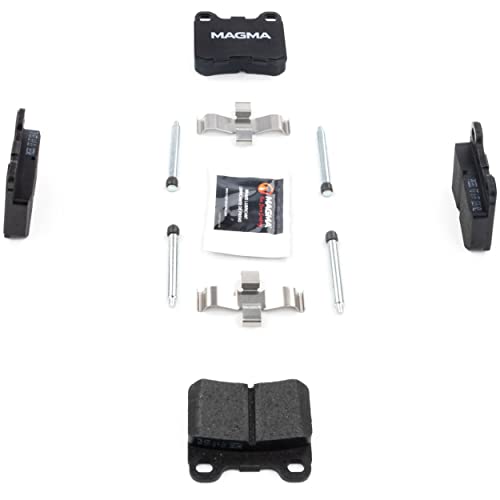 MAGMA Premium PMD335C Ceramic Brake Pads, Rear