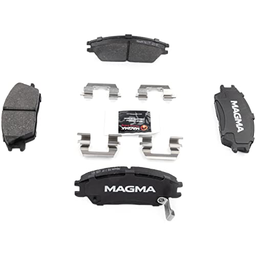 MAGMA Premium PMD440M Semi-Metallic Brake Pads, Front