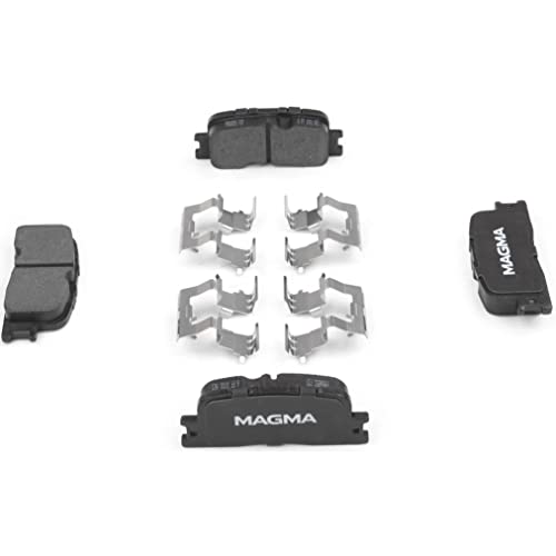 MAGMA Premium PMD885C Ceramic Brake Pads, Rear