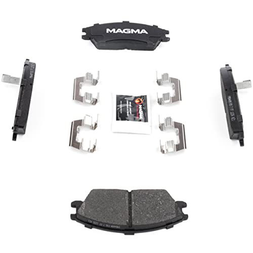 MAGMA Premium PMD440M Semi-Metallic Brake Pads, Front