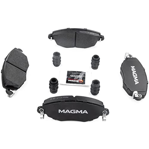 MAGMA Premium PMD910C Ceramic Brake Pads, Front