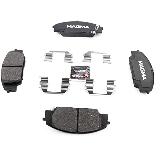 MAGMA Premium PMD829M Semi-Metallic Brake Pads, Front