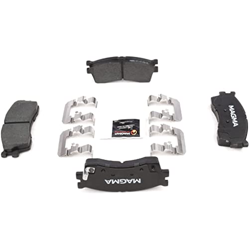MAGMA Premium PMD889C Ceramic Brake Pads, Front