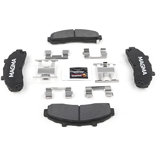 MAGMA Premium PMD652C Ceramic Brake Pads, Front