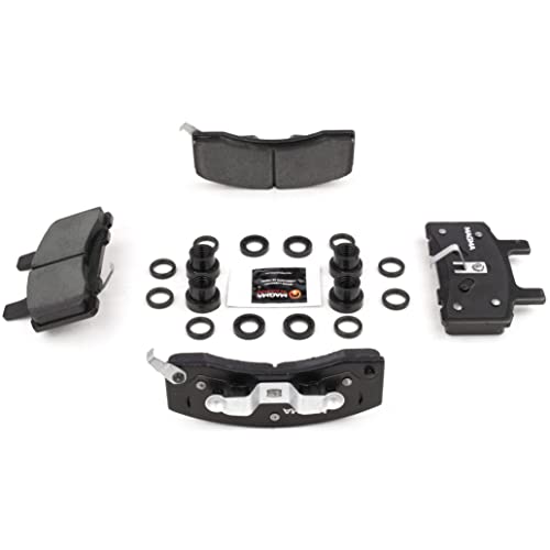 MAGMA Premium PMD370C Ceramic Brake Pads, Front
