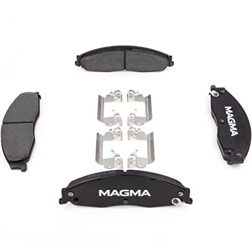 MAGMA Premium PMD921C Ceramic Brake Pads, Front