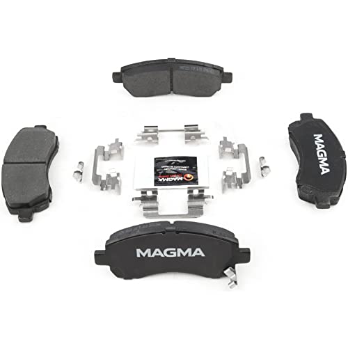 MAGMA Premium PMD722C Ceramic Brake Pads, Front