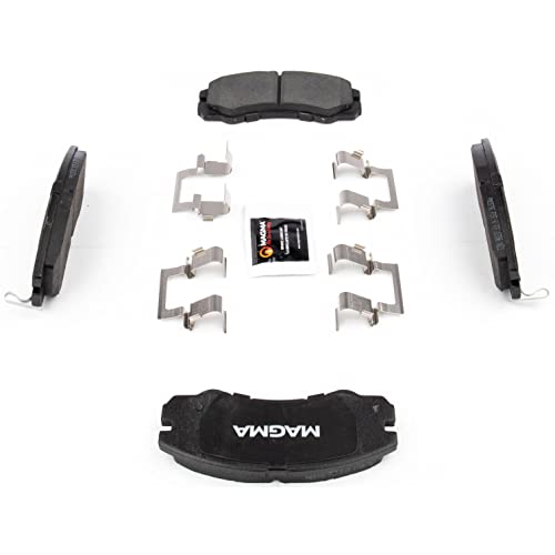 MAGMA Premium PMD579C Ceramic Brake Pads, Front