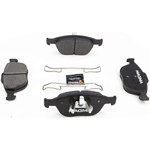 MAGMA Premium PMD970M Semi-Metallic Brake Pads, Front