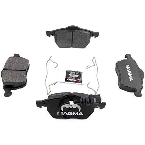 MAGMA Premium PMD687AM Semi-Metallic Brake Pads, Front