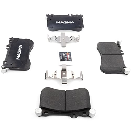 MAGMA Premium PMD1634C Ceramic Brake Pads, Front