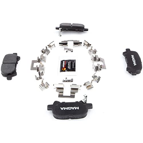 MAGMA Premium PMD828C Ceramic Brake Pads, Rear