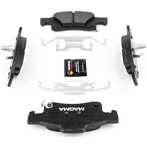 MAGMA Premium PMD1498C Ceramic Brake Pads, Rear