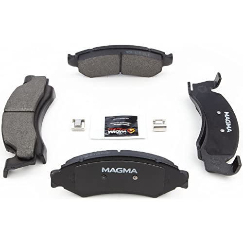 MAGMA Premium PMD50M Semi-Metallic Brake Pads, Front