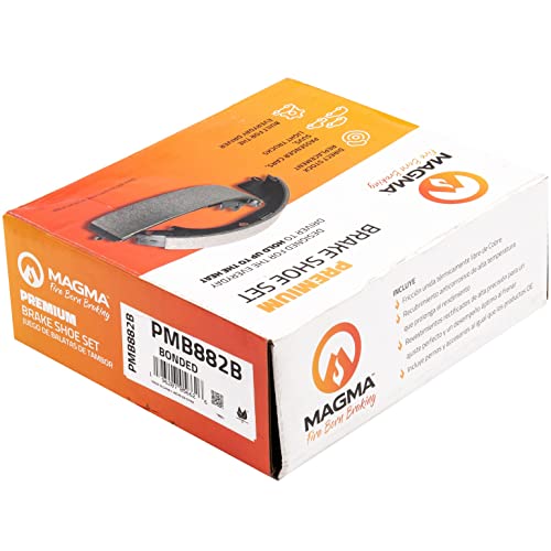 MAGMA Premium Parking Brake Shoes PMB882B