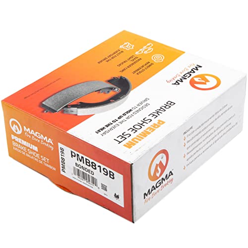 MAGMA Premium Parking Brake Shoes PMB819B