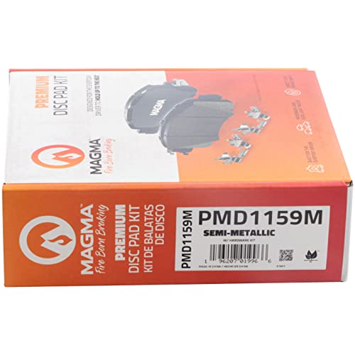MAGMA Premium Semi-Metallic Brake Pads PMD1159M