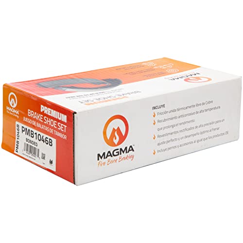 MAGMA Premium PMB1046B Bonded Shoes, Rear