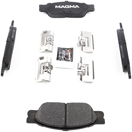 MAGMA Premium PMD805M Semi-Metallic Brake Pads, Front